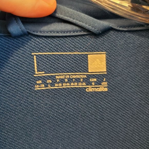 Adidas Women's Climalite zip up jacket. Size L.‎ - Picture 3 of 4